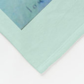 Hydrangea in Vase Fleecedecke (Ecke)