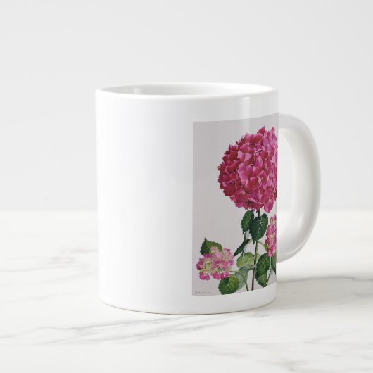 Hydrangea Jumbo-Tasse (Vorderseite Rechts)