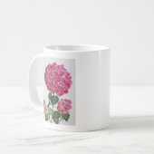 Hydrangea Kaffeetasse (Vorderseite Links)