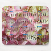 Hydrangea-Kalender Mousepad (Vorne)