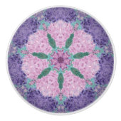 Hydrangea-Keramik Keramikknauf (Vorderseite)