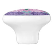 Hydrangea-Keramik Keramikknauf (Seitenansicht)