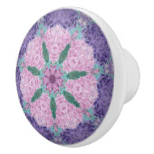 Hydrangea-Keramik Keramikknauf (Rechts)