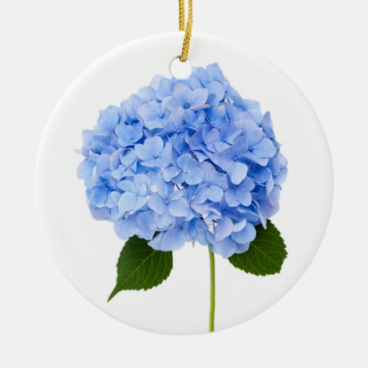 Hydrangea Keramik Ornament (Vorne)