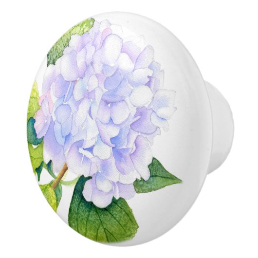 Hydrangea Keramikknauf (Rechts)