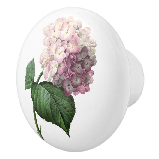 Hydrangea Keramikknauf (Rechts)