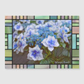 Hydrangea "Konpeito" [Magnet-Karte] Magnetkarte (Vorderseite)