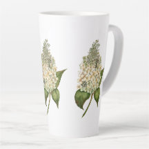 Hydrangea Latte Tasse