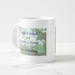 Hydrangea Lavendel im Garten Jumbo-Tasse