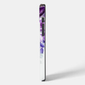 Hydrangea Lavender Blue White Ombre | PERSONALISIE Case-Mate iPhone Hülle (Rückseite / Links)