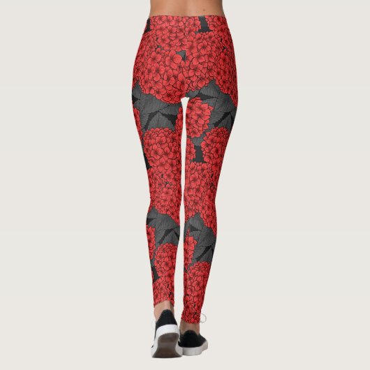 Hydrangea Leggings (Rückseite)