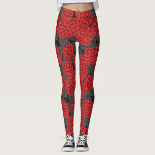Hydrangea Leggings