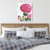 Hydrangea Leinwanddruck (Insitu (Schlafzimmer))