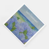 Hydrangea Let's Celebrate Serviette (Ecke)