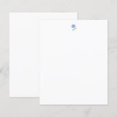 Hydrangea Letterhead (Vorne/Hinten)