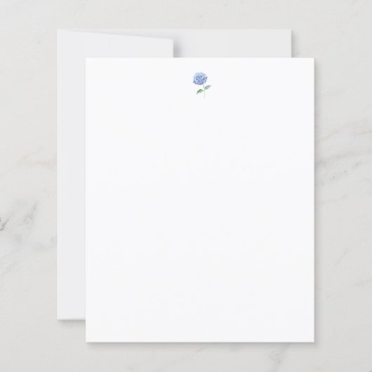 Hydrangea Letterhead (Vorderseite)