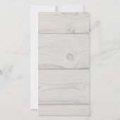 Hydrangea Lilac Floral Geometric Memorial Dankeskarte (Rückseite)