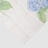 Hydrangea Luxe Floral Tissue Paper | Elegant Blue  Seidenpapier (Ausschnitt)