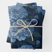 Hydrangea Luxus Blume Musterpapier Geschenkpapier Set (Beispiel)