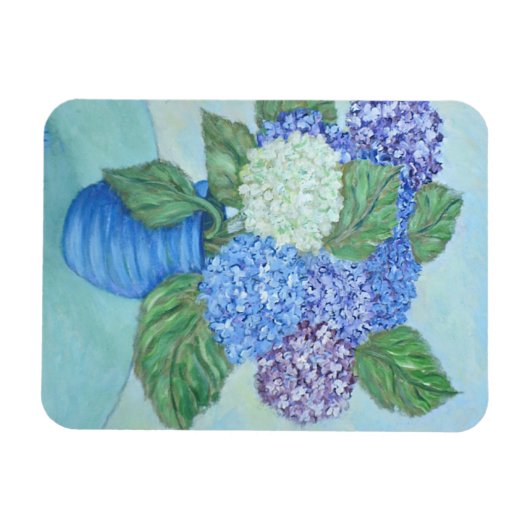Hydrangea Magnet (Horizontal)