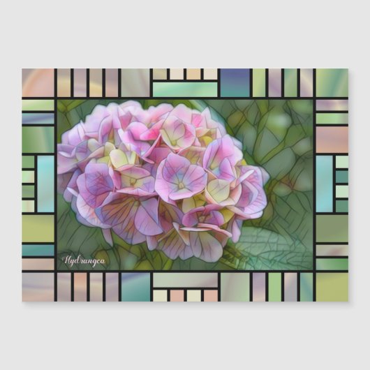 Hydrangea [Magnet Card] Magnetkarte (Vorderseite)