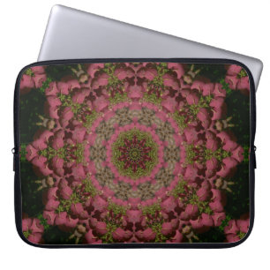 Hydrangea Mandala Mauve Laptopschutzhülle