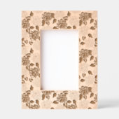 Hydrangea-Massivholzbild Geätzte Rahmen (Vorderseite)