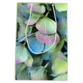 HYDRANGEA mehrfarbige Blätter — Mittlere Geschenktüte (Rückseite)