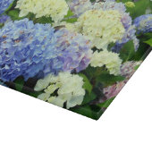 Hydrangea Mix-11x8 GLASSCHNITTSTELLE Schneidebrett (Ecke)
