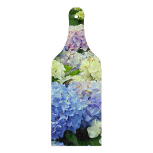 Hydrangea Mix-CUTTING-BOARD-PADDLE Schneidebrett