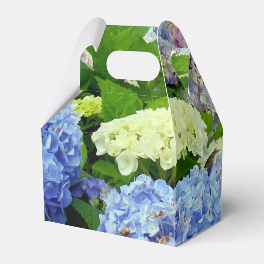 Hydrangea Mix-GASTGESCHENK BOX, Gable Style Geschenkschachtel (Rückseite)