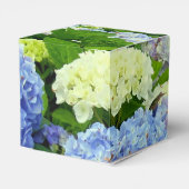 Hydrangea Mix-GASTGESCHENK BOX, quadratisch Geschenkschachtel (Rückseite)