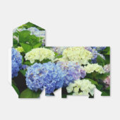 Hydrangea Mix-GASTGESCHENK BOX, Zeltstil Geschenkschachtel (Ungefaltet)
