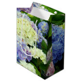 Hydrangea Mix-GIFT BAG Mittlere Geschenktüte (Vorderseite Schrägansicht)