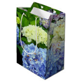 Hydrangea Mix-GIFT BAG Mittlere Geschenktüte (Rückseite Schrägansicht)