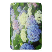 Hydrangea Mix-Large Bath Mat Badematte (Vorderseite Vertikal)