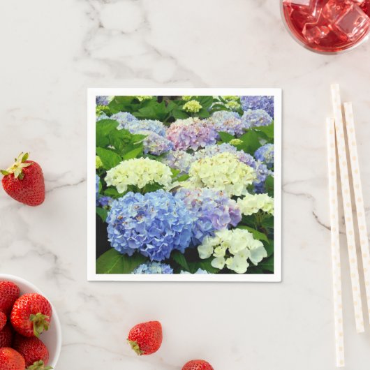 Hydrangea Mix-Paper Party Napkins Serviette (Beispiel)