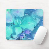 Hydrangea Muster 2 Mousepad (Mit Mouse)