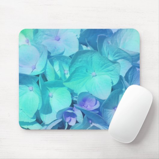 Hydrangea Muster 2 Mousepad (Mit Mouse)