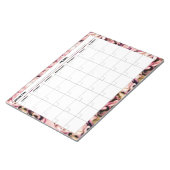 Hydrangea Muster Blank Calendar Notizblock (angewinkelt)