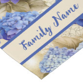 Hydrangea Muster Kurz Table Runner Kurzer Tischläufer (Ecke)