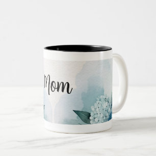 Hydrangea Muttertag Zweifarbige Tasse