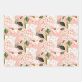 Hydrangea Muttertagswrapping Paper Sheets Geschenkpapier Set (Vorderseite 2)