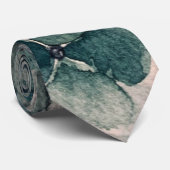 Hydrangea Neck Tie Krawatte (Gerollt)