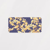 Hydrangea Night and Gold Etiketten (Design 1)