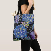 Hydrangea Night-Tasche Tasche (Von Nahem)