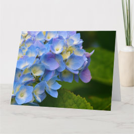 Hydrangea Note Card Dankeskarte