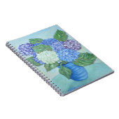 Hydrangea-Notebook Notizblock (Rechte Seite)