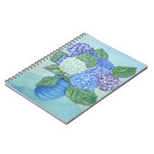 Hydrangea-Notebook Notizblock (Linke Seite)