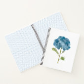 Hydrangea-Notebook Notizblock (Innenseite)
